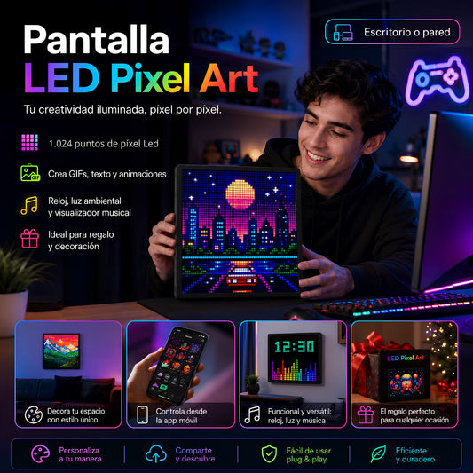 Pantalla LED Pixel Art