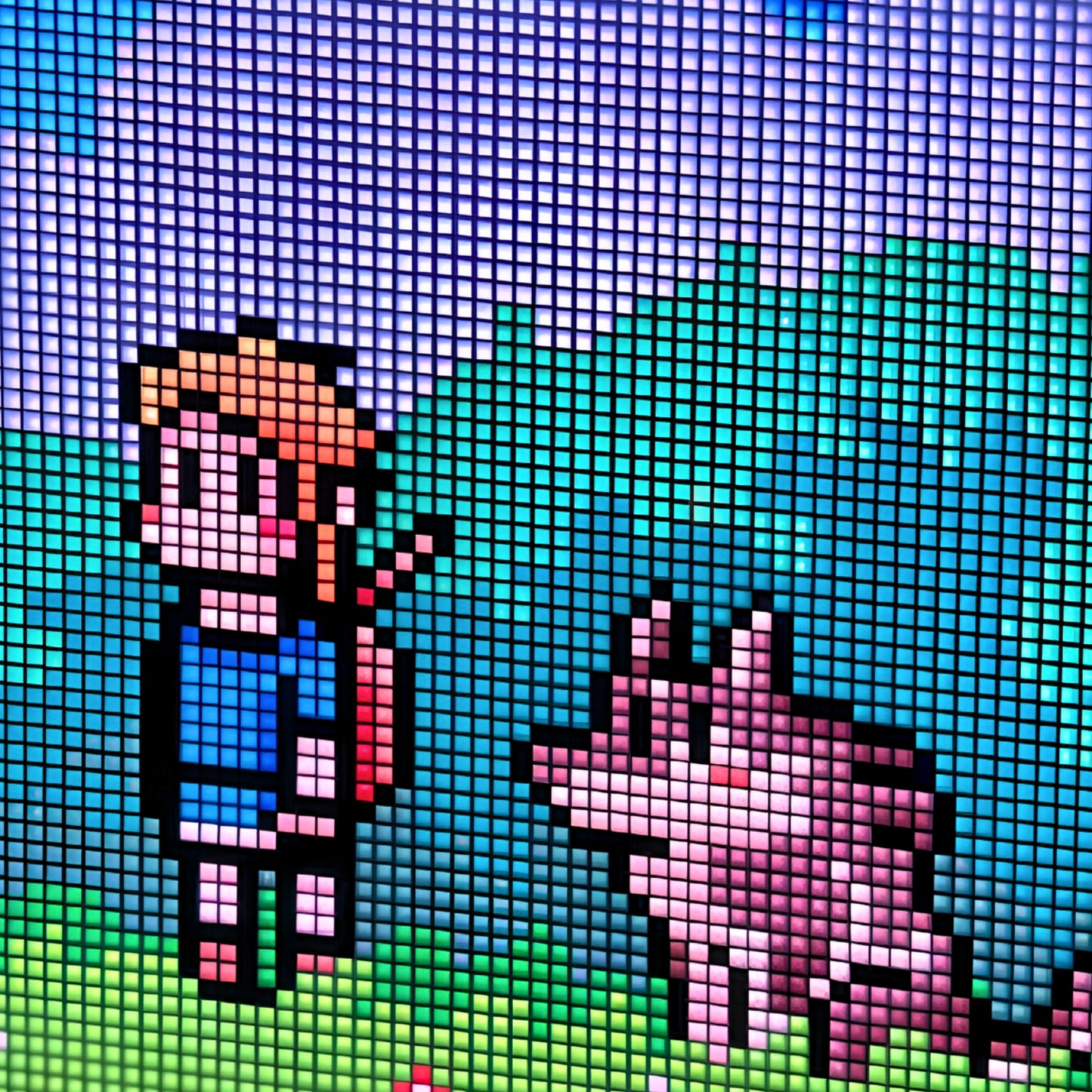 Pantalla LED Pixel Art